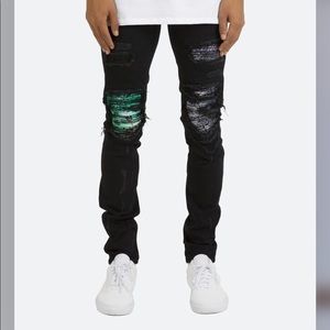 MNML X284 Stretch Moto Denim